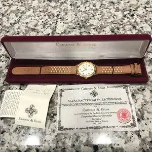 Accessories | Camrose And Kross Jbk Gold Tone Quartz Watch  display picture 3